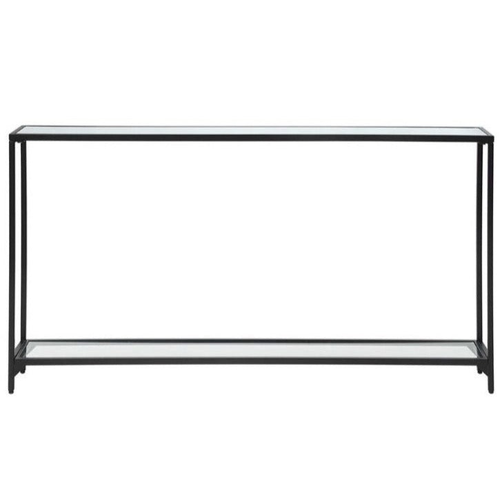 Accent Console Table, Black, 56"W x 30"H x 8"D