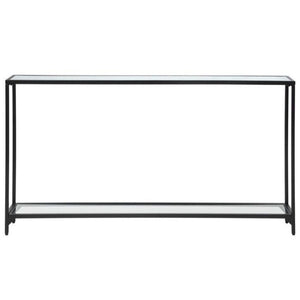 Accent Console Table, Black, 56"W x 30"H x 8"D