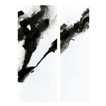 Rorschach Wall Décor Set of 2, 33.5"W X 2"D X 82.5"H