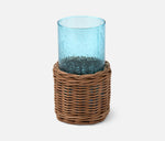 Azul, Sky Blue Highball Glass, Hand Blown