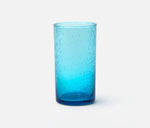 Azul, Sky Blue Highball Glass, Hand Blown