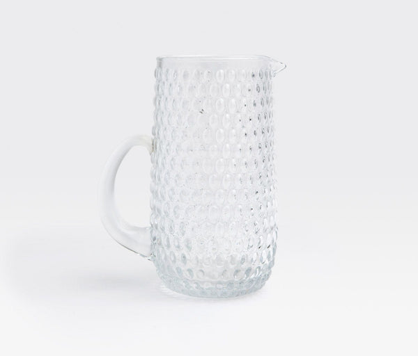 Claire Hand Blown Clear Pitcher