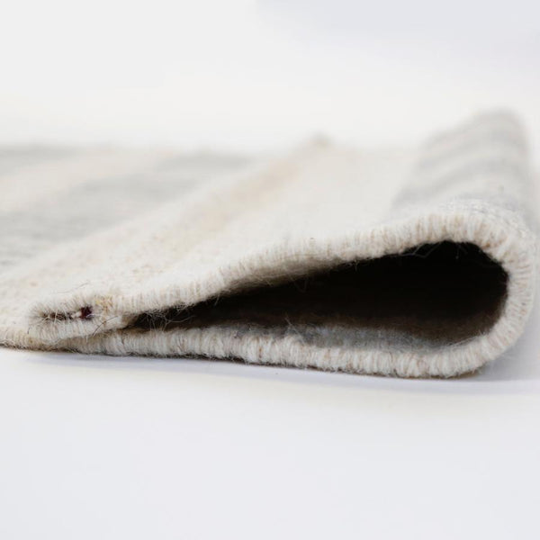 Brooke Handwoven Rug, Light Grey