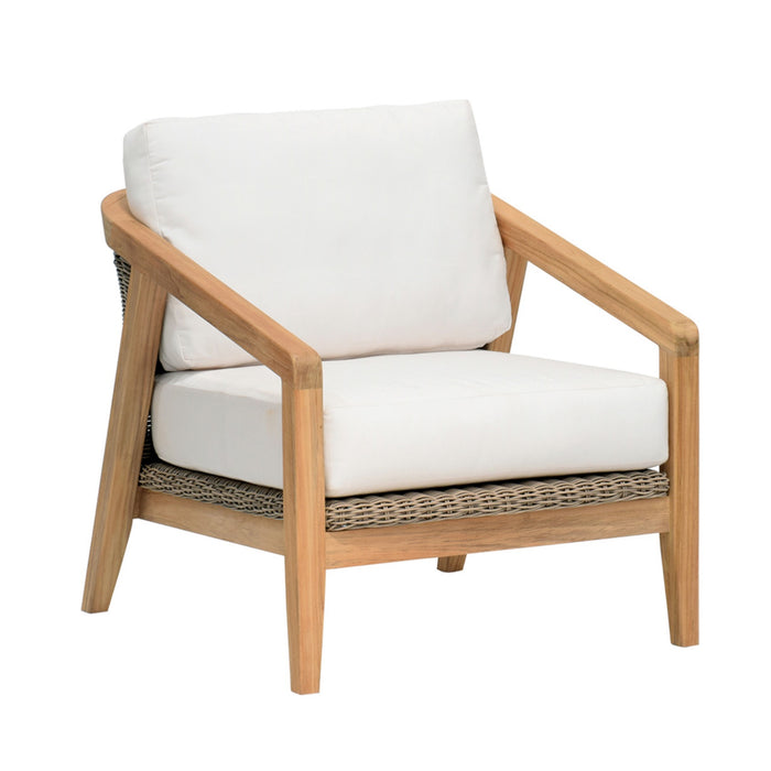 Spencer DS Lounge Chair-Teak/Willow