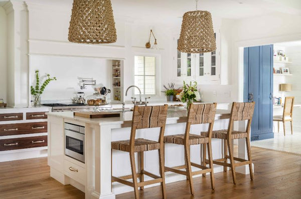Yountville Woven Abaca Pendant