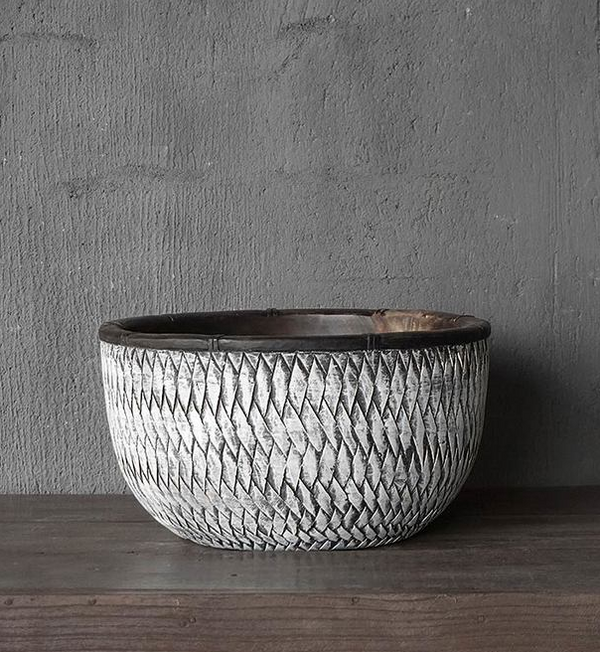 Plait Carved Bowl