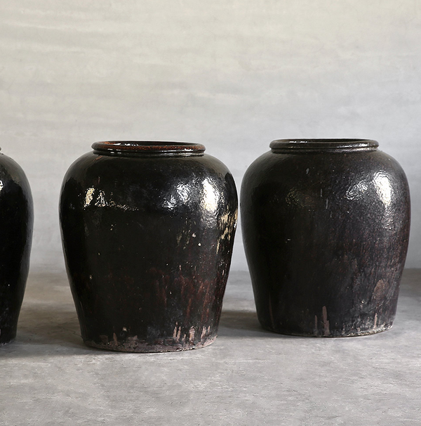Antique Large Jars, 24"L x 24"W x 28"H