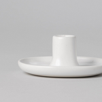 White Candle Holders, Set of 2, Available in 2 Sizes