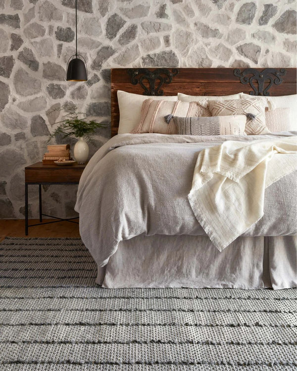 Elliston - 01, Charcoal, Magnolia Home by Joanna Gaines × Loloi