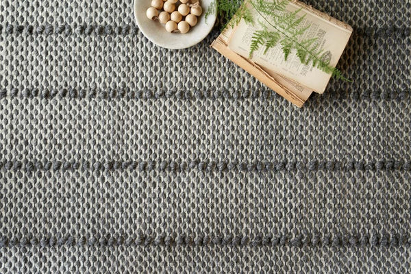 Elliston - 01, Charcoal, Magnolia Home by Joanna Gaines × Loloi