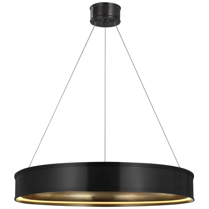 Connery 30" Ring Chandelier, Bronze