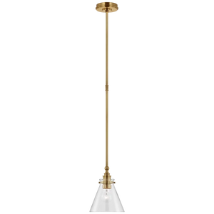 Parkington 9" Pendant, Brass