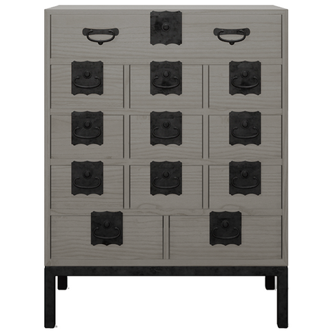 Sukiya 36" Tansu Cabinet, Fog