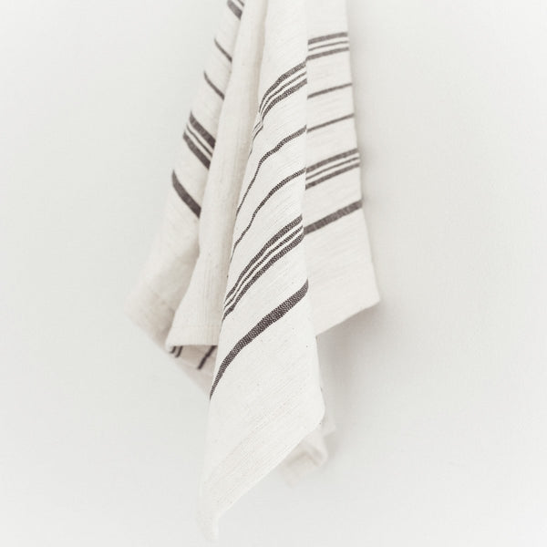 Avery Tea Towel, Grey