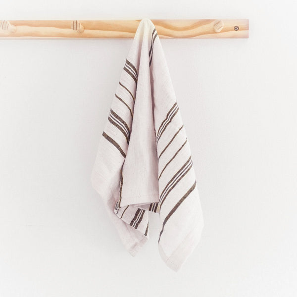 Avery Tea Towel, Grey