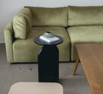 Crescent End Table, Ebony