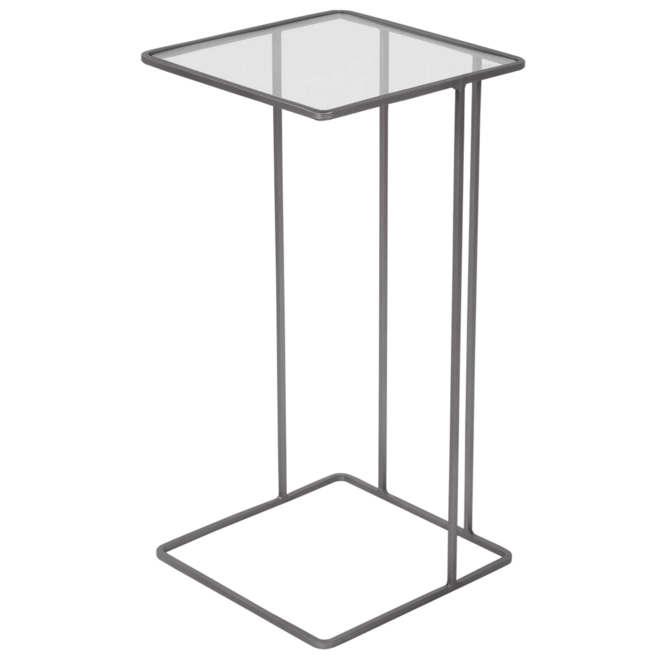 Cadmus Accent Table, Pewter