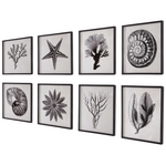 Sea Living Framed Prints - 8 Styles, 12" x 12"