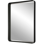Crofton Black Large Mirror, 30"W x 3"D x 40"H