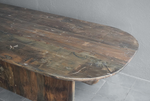 Pitu Boatwood Cocktail, 78"L x 32"W x 17"H