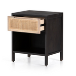 Clarita Nightstand-Black Mango