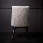 Taylor Dining Chair in Baltic Stone  Performance Fabric & Onyx Oak