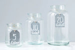 Clear Mason Jar, 20L