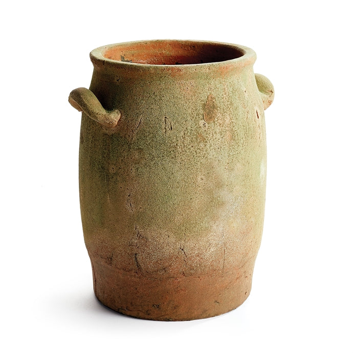 Weathered Garden Olive Jar 11.75"