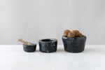 Decorative Found Carved Granite Bowl
