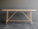 Waif Oak Console, 76"L x 18"W