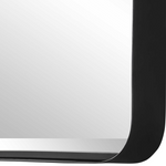Crofton Black Large Mirror, 30"W x 3"D x 40"H