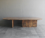 Pitu Boatwood Cocktail, 78"L x 32"W x 17"H