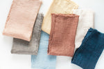 Stone Washed Linen Dinner Napkins