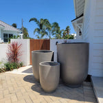 Ligna Tall Concrete Planter, 3 Sizes