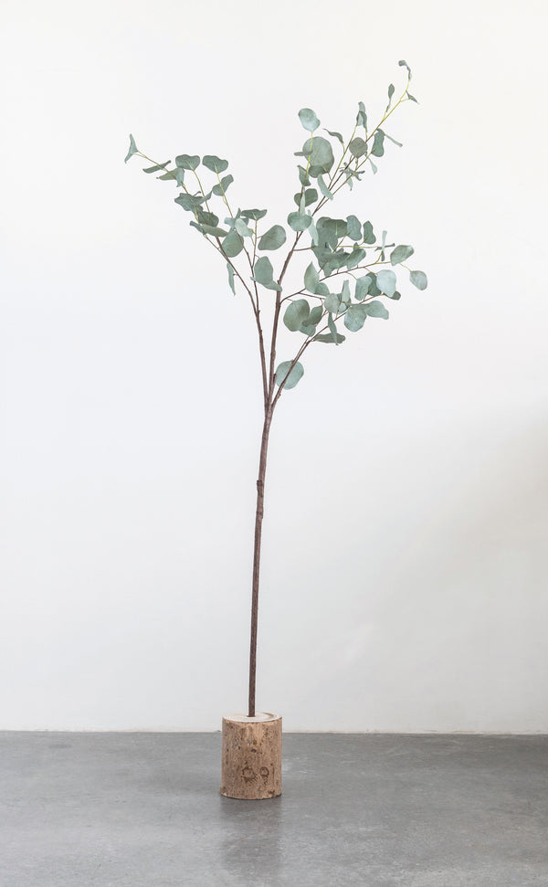 Faux Eucalyptus Branch, 2 Sizes
