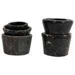 Decorative Found Carved Granite Bowl
