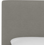 Abbie Bed, Grey Linen, King/Queen/Full/Twin