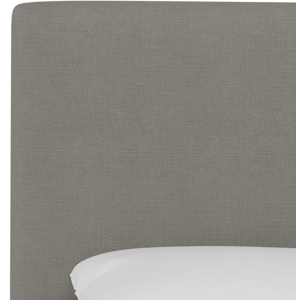 Abbie Bed, Grey Linen, King/Queen/Full/Twin