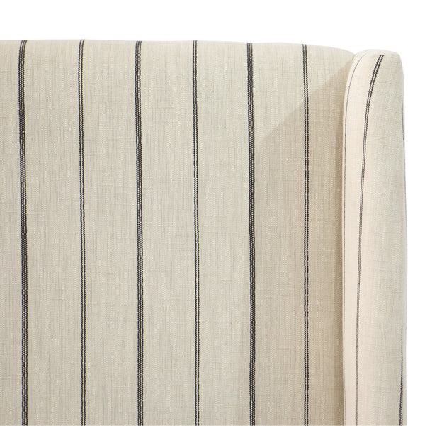 Clare Shelter Bed, Tan Stripe, King & Queen