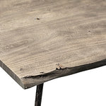 Velez Coffee Table in Dark Acacia Wood , 48"W x 26"D x 17"H