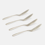 Alba, Silver Cheese Spreaders, Set of 4