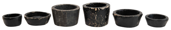 Decorative Found Carved Granite Bowl