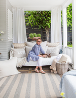 Veranda Handwoven Indoor/Outdoor Rug - Grey/Natural