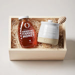 Honey & Beehive Honey Pot Gift Set