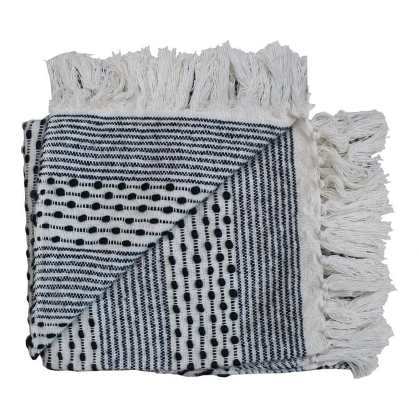 Harrison Throw, Grey Blue