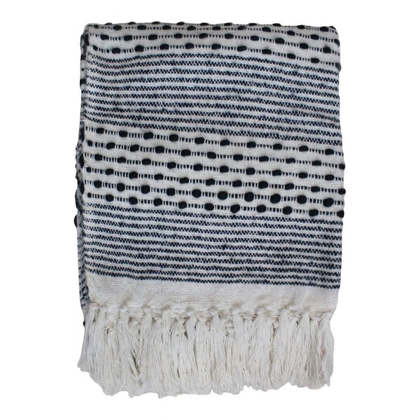 Harrison Throw, Grey Blue