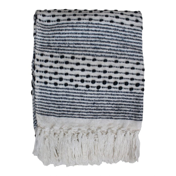 Harrison Throw, Grey Blue