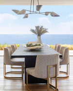 K- Base (Reclaimed Elm)-Charcoal, 120"L x 43"W