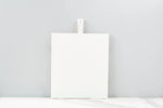 White Rectangle Mod Charcuterie Board, Medium