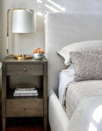 Swing Table Lamp, Brass